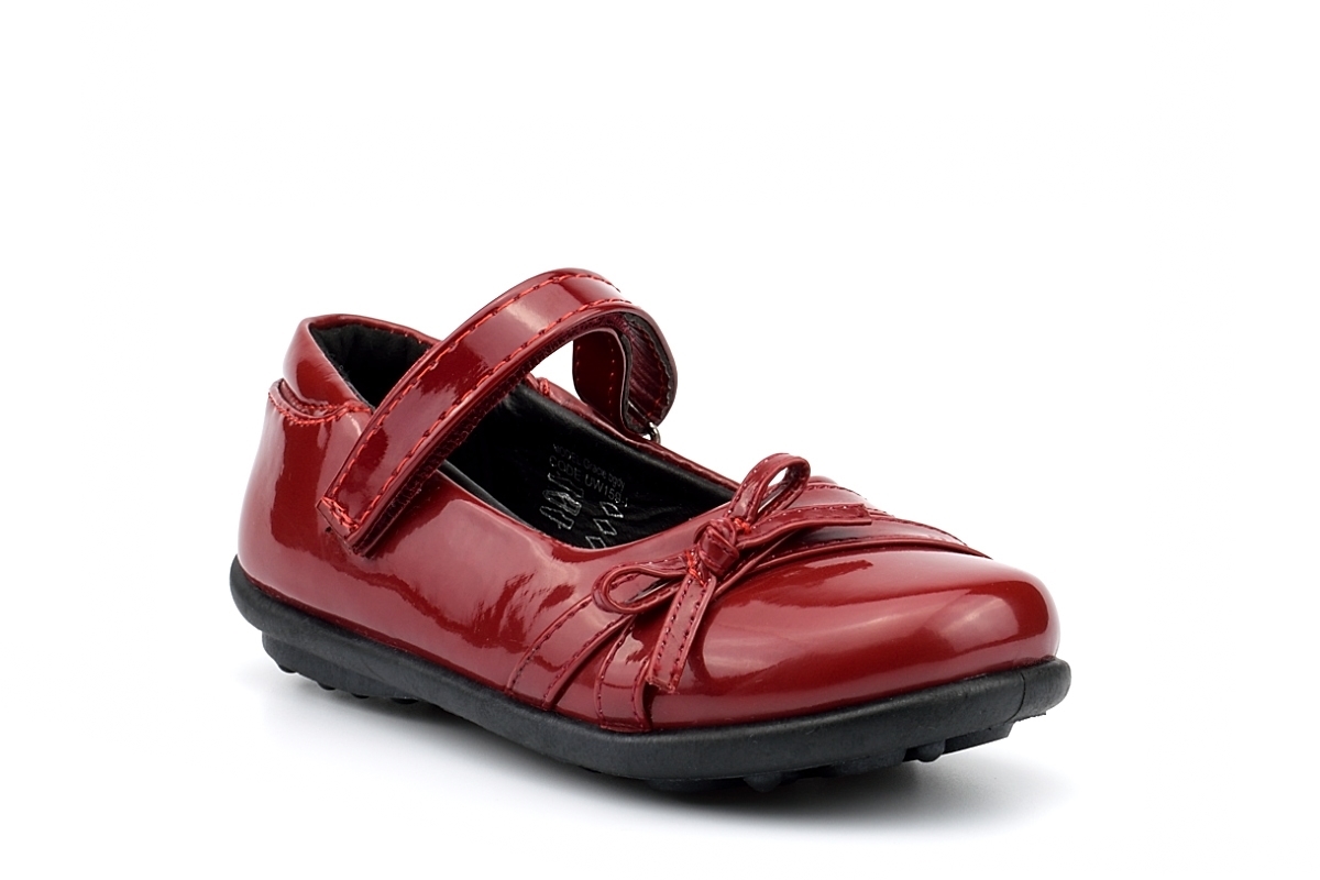 Girls Touch Fastening Shoes Girls School Shoes Mary Jane Ballet Ballerina Size