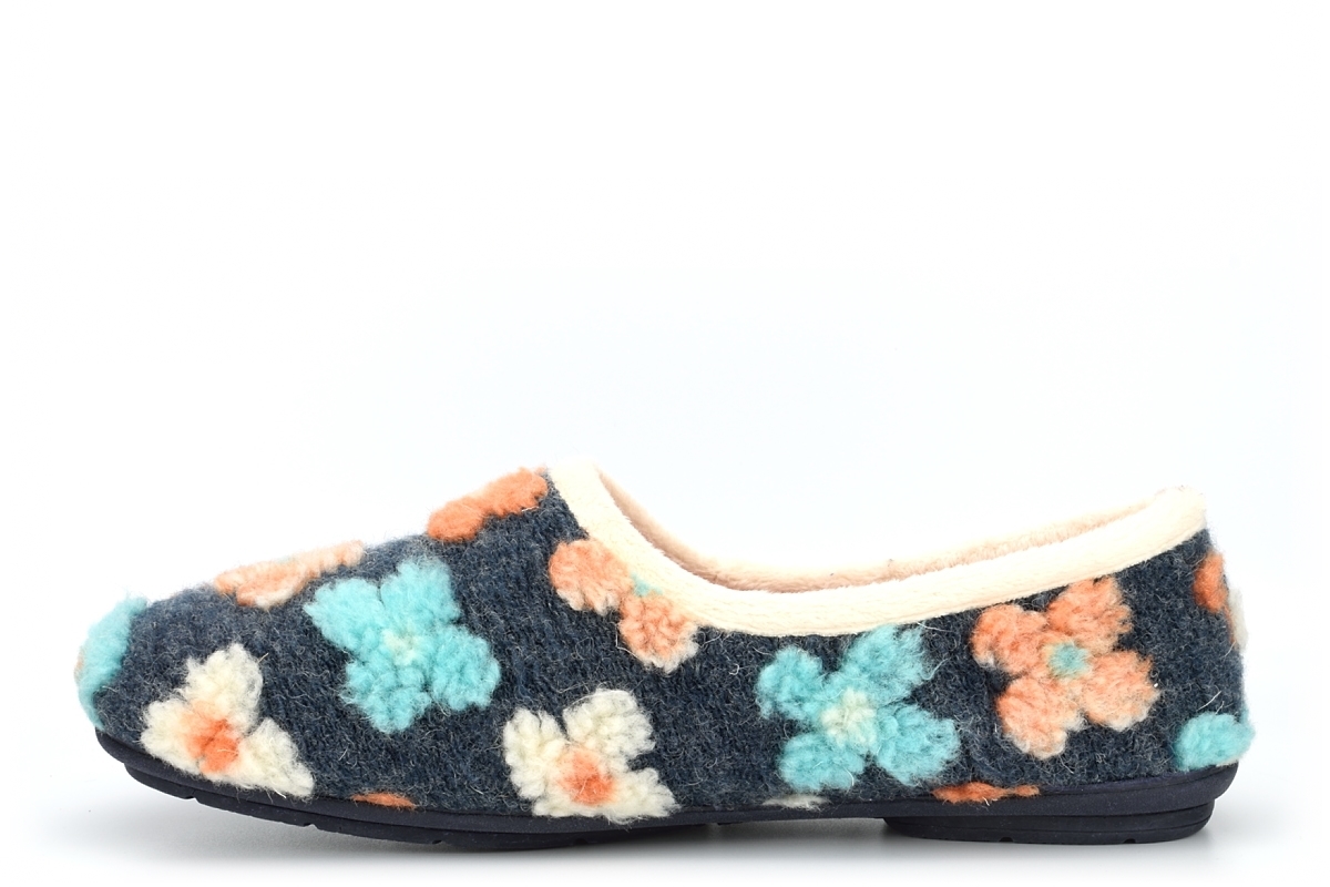 Womens Wide Fit Slippers Ladies Wide Fit Slippers Memory Foam Rubber Sole Size
