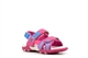 Ascot Girls Summer Sandals Purple/Fuchsia