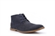 Urban Casuals Mens Desert Boots With Stitching Detail Navy