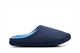 Mens Mule Slippers With Contrasting Lining Navy