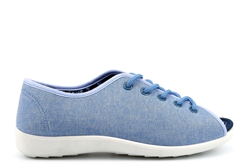 ladies canvas lace up shoes