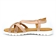 Dr Keller Womens Diamante Strap Sandals Gold
