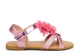 Chatterbox Girls Glitter Sandals With Touch Fastening Pink
