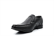 Boys Slip On Formal School Shoes With Memory Foam Insole Black
