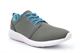 Tru-Flex Womens Impact Lightweight Lace Up Trainers Grey/Blue