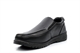 Boys Slip On School Shoes With Stitching Detail Black