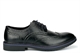 Mens Faux Leather Brogue Shoes Black