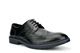 Mens Faux Leather Brogue Shoes Black