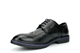 Mens Faux Leather Brogue Shoes Black