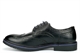 Mens Faux Leather Brogue Shoes Black