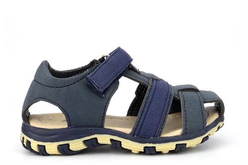 Boys Touch Fastening Closed Toe Summer Sandals Navy