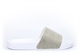 Womens Glitter Slider Mules White/Silver