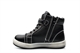 Boys High Tops With Fur Lining Black
