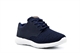 Ascot Mens Ultralite Lace Up Memory Foam Trainers Navy