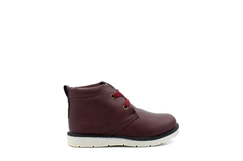 Chatterbox Boys Lace Up Ankle Boots Brown