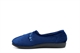 Dr Keller Womens Machine Washable Touch Fastening Slippers Blue