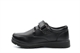 US Brass Boys Elastic Lace/Touch Fastening School Shoes Black