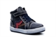 Boys High Tops With Fur Lining Navy