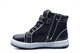 Boys High Tops With Fur Lining Navy