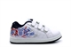 Kids England Touch Fasten Trainers White/Navy