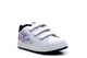 Kids England Touch Fasten Trainers White/Navy