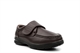 Dr Keller Mens Wide Fit Touch Fasten Lightweight Casual Shoes Brown