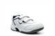 Ascot Mens Wide Fit Leather Touch Fastening Extra Large Trainers White/Navy/Red (Sizes 13-14)
