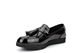 Womens Loafers With Tassel Detail Patent Black