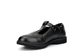 Little Diva Girls T-Bar School Shoes With Buckle Fastening Black