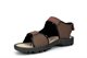 PDQ Mens Touch Fastening Sports Sandals Brown