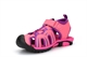 Girls Closed Toe Breathable Sandals Pink