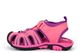 Girls Closed Toe Breathable Sandals Pink