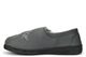 Jyoti Womens Wide Fit Slippers With Memory Foam Insole And Touch Fastening Grey (E Fitting)