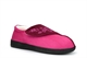 Jyoti Womens Wide Fit Slippers With Memory Foam Insole And Touch Fastening Fuchsia (E Fitting)