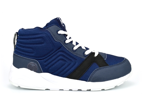 Bubble Gummers Boys High Top Trainers Navy