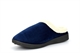 Sleep Boutique Womens Mule Slippers With Soft Fleece Lined Insole Navy