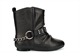 Spot On Girls Cowboy Boots With Very Low Heel Black