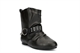 Spot On Girls Cowboy Boots With Very Low Heel Black