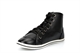 Womens Lightweight Hi Top Trainers Black/White