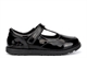 Little Diva Girls T-Bar School Shoes With Touch Fasten Strap