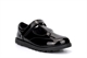 Little Diva Girls T-Bar School Shoes With Touch Fasten Strap