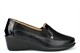 Moenia Womens Comfort Casual Wedge Heel Shoes Black