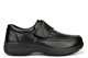 Charles Southwell Mens Comfort Fit Lightweight Shoes With Touch Fastening Black