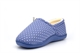 Sleep Boutique Womens Wide Fit Slippers With Bow Detail Blue (E Fitting)