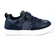 Steps Boys Camouflage Touch Fastening Trainers With Elasticated Lace Navy Blue