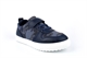 Steps Boys Camouflage Touch Fastening Trainers With Elasticated Lace Navy Blue
