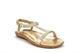 Shoes By Emma Womens Diamante Sandals With Cushioned Insole Gold