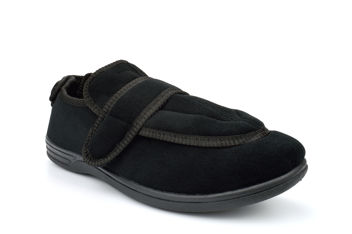 mens slippers size 13 wide fitting