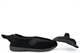 Jo & Joe Mens Declan Extra Large Wide Fit Slippers With Wide Opening Black